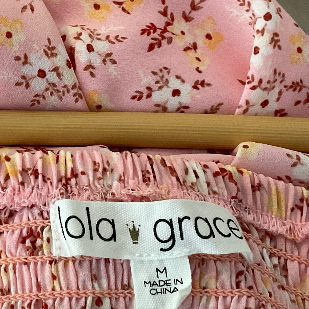 Lola Grace for Dry Goods floral Dress Sz M - Picture 7 of 11